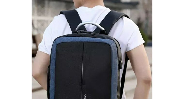 Anti theft backpack with locker and USB port