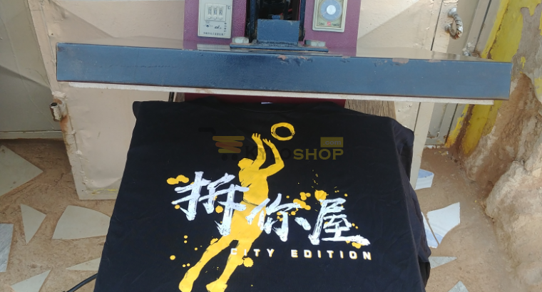 Heat press machine