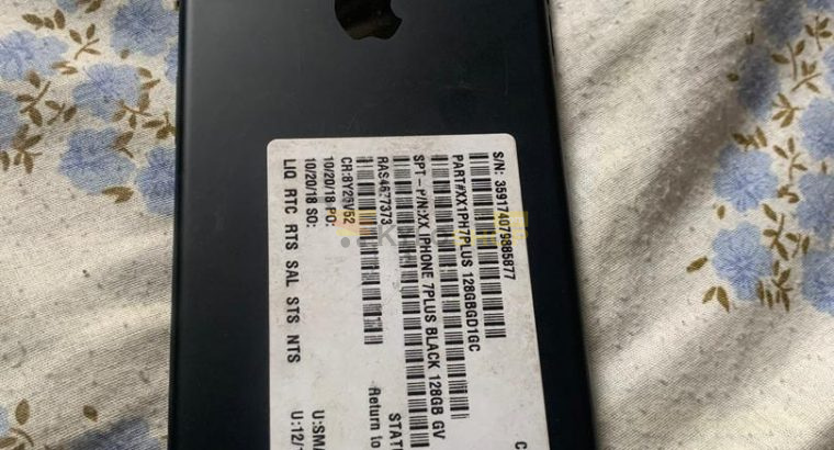 Iphone 7plus 128gig