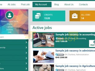 Jobs Website with Web Hosting and Domain Name