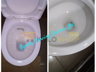 Bathroom cleaning by trained professional Accra