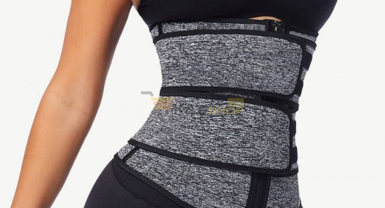 Double belt waist trainer