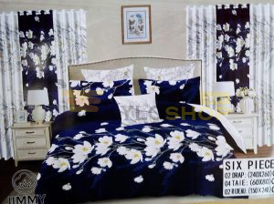 Quality Bedsheets with curtains