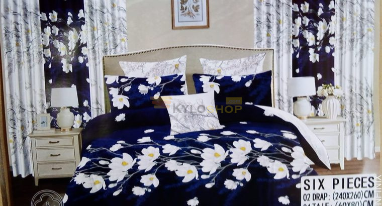 Quality Bedsheets with curtains