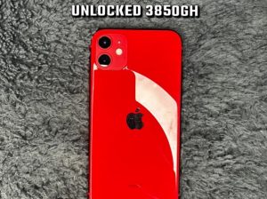 iPhone 11 128gb 84%bh used factory unlocked