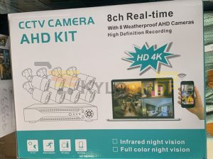 8 Channels Waterproof AHD CCTV Camera