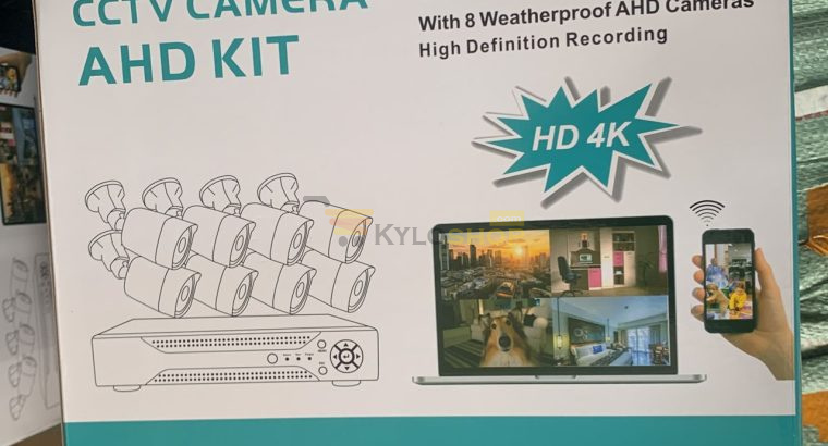 8 Channels Waterproof AHD CCTV Camera