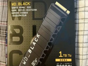 WD Black SN850 NVMe+HeatSink 1Tb Ssd (PS5 Support)