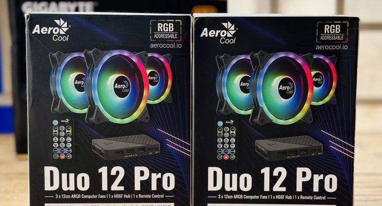 Aerocool Duo 12 Pro ARGB Riing Fans