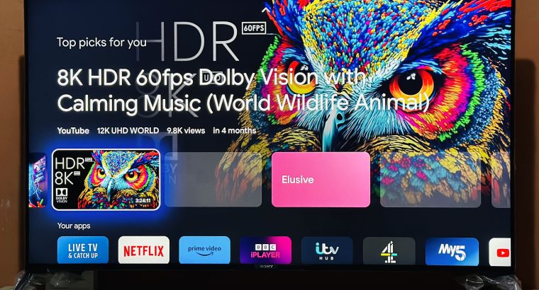 SONY Bravia X89J 4K UHD 120Hz TV (55inch) 2021