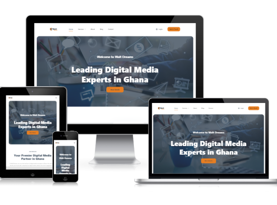 Professional Website Design Services in Ghana