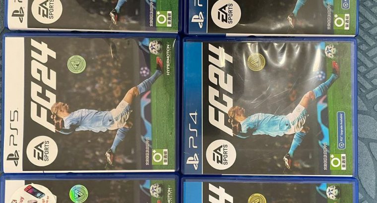 Ps5, Ps4, and XBox games available.