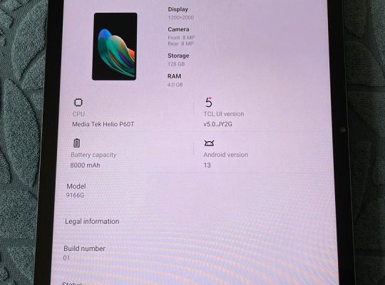 TLC Tablet LTE